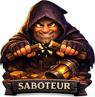 Saboteur logo art